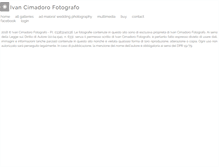 Tablet Screenshot of ivancimadoro.com